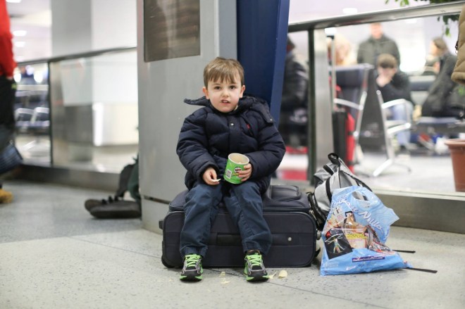 “We’re going to Grandma and Grandpa’s house.” “What do you do at Grandma and Grandpa’s house?” “Anything I want.” 